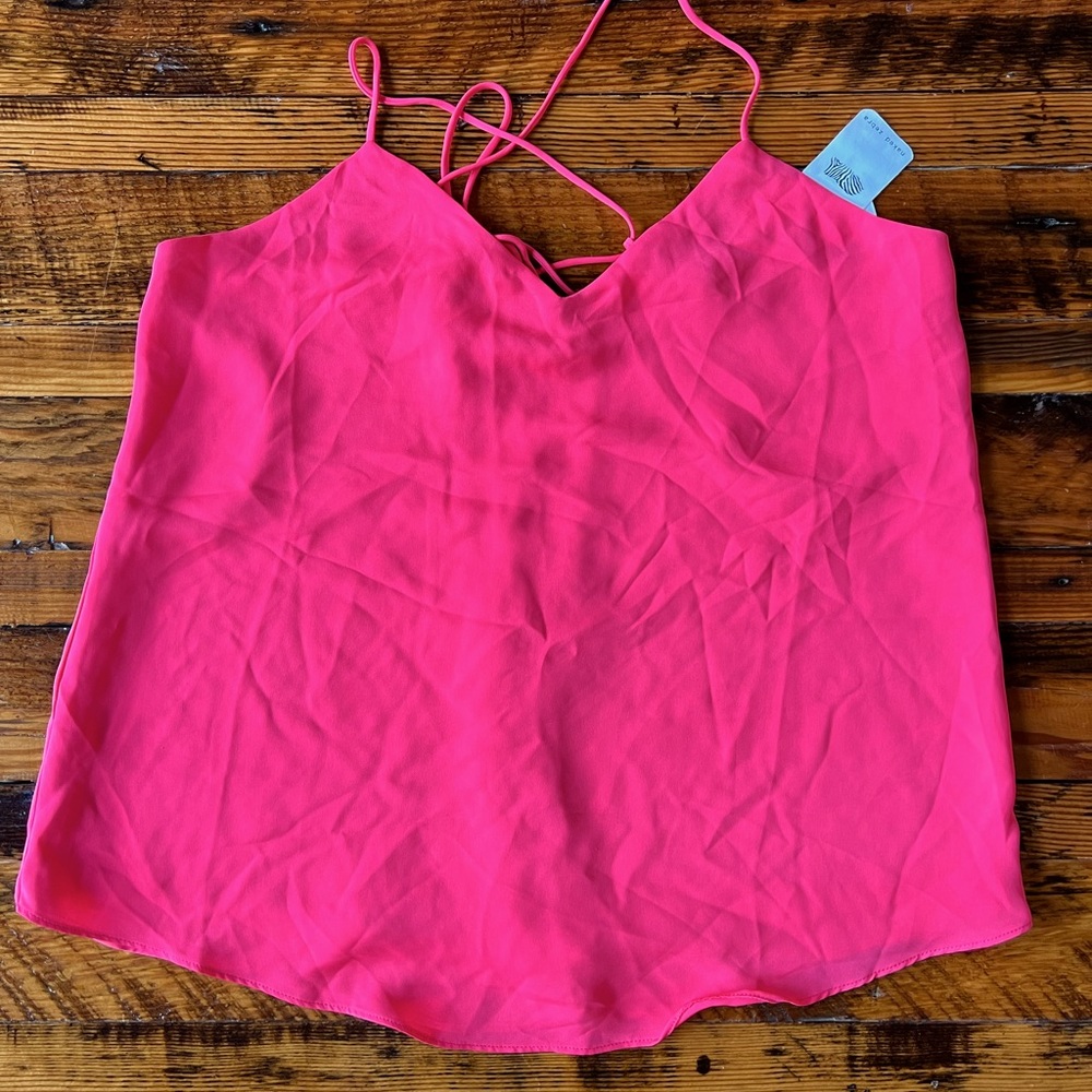 Naked Zebra strappy tank